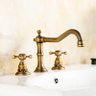 Torneira Retrô Misturador Duplo Comando Vintage Colonial Provençal Banheiro/Lavabo Cecile - Premierd - 3