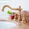 Torneira Retrô Misturador Duplo Comando Vintage Colonial Provençal Banheiro/Lavabo Cecile - Premierd - 2