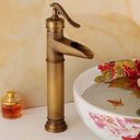 Ver imagem 1 de Torneira Retrô Misturador Monocomando Vintage Colonial Provençal Banheiro/Lavabo Mayra Bica Alta - P
