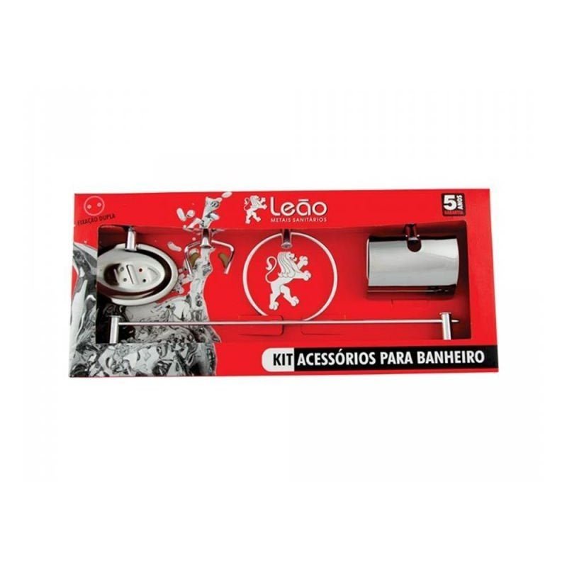 Kit de Acessórios para Banheiro 5 Peças Junior Leão é boa?