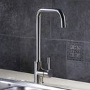 Ver imagem 3 de Misturador Monocomando Torneira Cozinha Bica Alta Giratória Yasmin - Máxima Metais