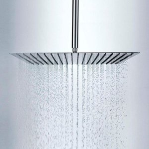 Ducha de Teto Quadrada 40x40 Inox Sus304 40cm com Braço - Máxima Metais