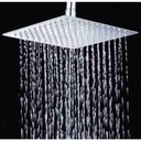 Ver imagem 1 de Ducha Quadrada 25x25 Inox SUS304 25cm Borda Fina - Máxima Metais