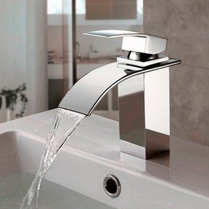 Misturador Monocomando Torneira Cascata Banheiro Lavabo Kronos - Máxima Metais