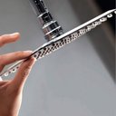 Ver imagem 3 de Ducha de Teto Quadrada 25x25 Inox SUS304 25cm Borda Fina com Braço Quadrado - Máxima Metais