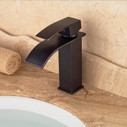 Misturador Monocomando Torneira Cascata Banheiro Lavabo Kronos Preta- Máxima Metais - 2