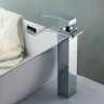 Misturador Monocomando Torneira Cascata Banheiro Lavabo Kronos Bica Alta - Máxima Metais - 3