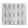 Ducha Quadrada 40x40 Inox SUS304 40cm Borda Fina com Braço Quadrado - Máxima Metais - 3