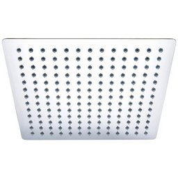Ducha Quadrada 30x30 Inox SUS304 30cm Borda Fina com Braço - Máxima Metais - 3