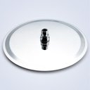 Ver imagem 2 de Ducha Redonda 40x40 Inox 40cm Borda Fina - Máxima Metais