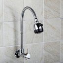 Ver imagem 1 de Torneira de Parede Gourmet Cozinha com Ducha Móvel Flex Parede - Máxima Metais