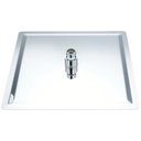 Ver imagem 2 de Ducha Quadrada 25x25 Inox SUS304 25cm Borda Fina com Braço Quadrado - Máxima Metais