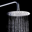 Ver imagem 1 de Ducha Redonda 25x25 Inox 25cm Borda Fina com Braço - Máxima Metais