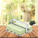 Ver imagem 3 de Suporte Porta Guardanapos Pequenos Restaurantes Bares Cafés Cromado