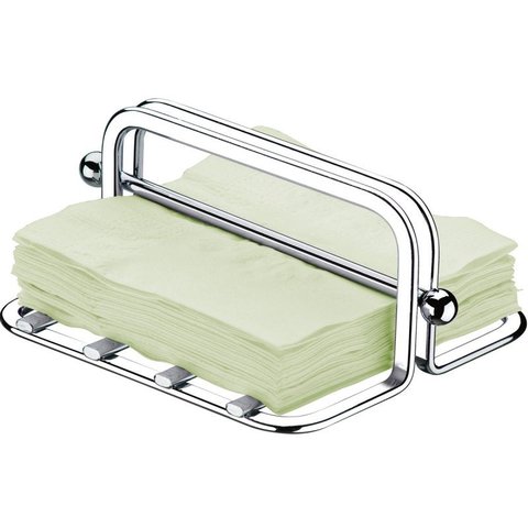Suporte Porta Guardanapos Pequenos Restaurantes Bares Cafés Cromado