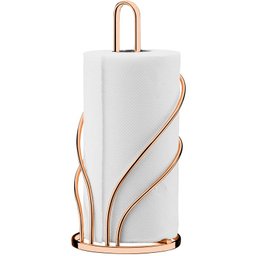 Suporte Porta Rolo Papel Toalha De Mesa Restaurante Capricio Rosé Gold - 1 Suporte Porta Rolo Papel Toalha De Mesa Restaurante Capricio Rosé Gold - 1