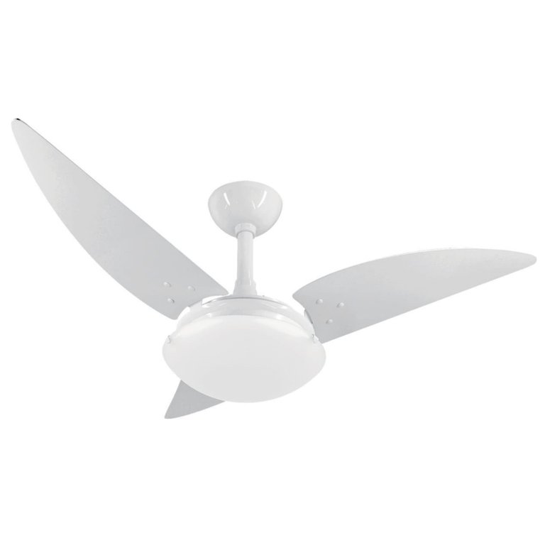 Ventilador de Teto Infinity Plus Branco 3 Pás MDF Br 220V+Controle 2012 Ventilador de Teto Infinity Plus Branco 3 Pás MDF Br 220V+Controle 2012