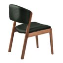 Ver imagem 6 de Kit 2 Cadeiras Decorativa Sala de Jantar Luxo Luna Facto Verde - Mozzelar