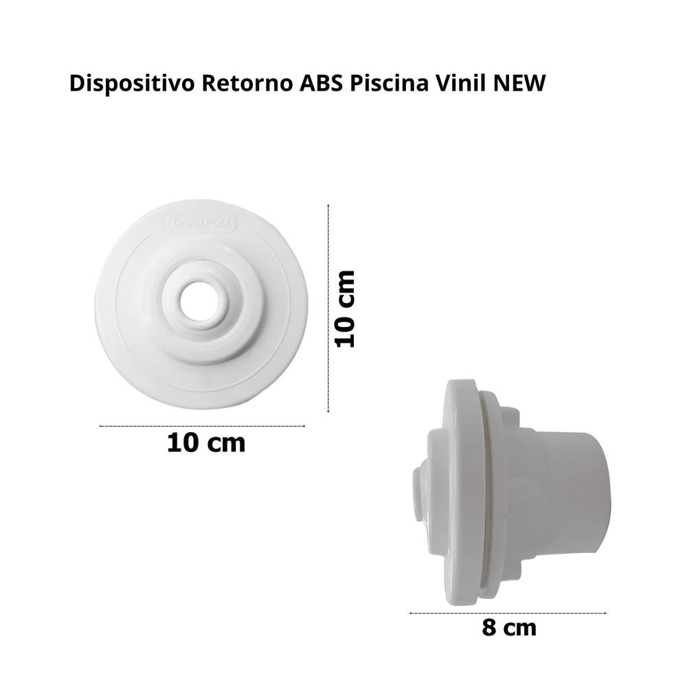 Dispositivo Retorno Abs Piscina Vinil - 3