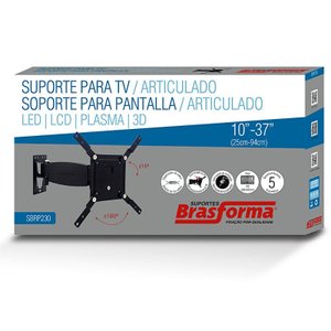 Suporte Articulado para TV de Led, LCD e Plasma 10” a 37” - Sbrp230
