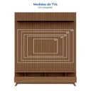 Ver imagem 6 de Rack com Painel Ripado para TV até 72 Polegadas 100% MDF 185,5cmx250cm Yucca CabeCasa MadeiraOriginals