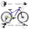 Bicicleta Aro 29 Drais 12V Câmbio Traseiro Shimano 17'' Violeta/Verde - H399 - 2