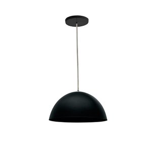 Lustre Pendente TD 821F Taschibra Preto Fosco