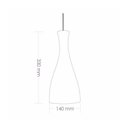 Ver imagem 3 de Lustre Pendente Td 1003 Taschibra Branco Fosco