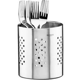 Porta Talher Inox Brinox Suporte Organizador Talheres Casa - 1