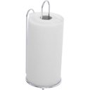 Ver imagem 1 de Porta Rolo De Papel Toalha Suporte Cromado Vertical De Mesa