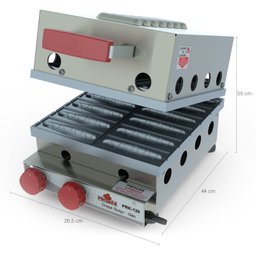Crepeira a Gás Máquina para 12 Crepes Suiços em 5 Minutos - 3