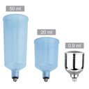 Ver imagem 3 de Kit Aerógrafo + Compressor Completo 17 Pçs Bivolt Aerografia