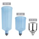Ver imagem 3 de Kit Aerógrafo + Compressor Completo 17 Pçs Bivolt Aerografia