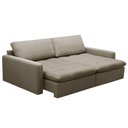 Ver imagem 3 de Sofá Cama Retrátil para Sala de Estar 3 Lugares 220cm Stefan F04 Linho Cru - Lyam Decor