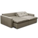 Ver mais imagens de Sofá Cama Retrátil para Sala de Estar 3 Lugares 220cm Stefan F04 Linho Cru - Lyam Decor