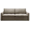 Ver imagem 6 de Sofá Cama Retrátil para Sala de Estar 3 Lugares 220cm Stefan F04 Linho Cru - Lyam Decor