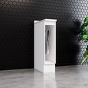 Ver imagem 1 de Balcão Porta Toalha 20cm 100% MDF com Tampo Branco HP Americana