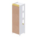 Ver imagem 4 de Estante 3 Nichos com Porta Petit Casatema MadeiraOriginals Branco/Mel