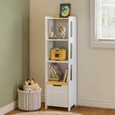 Ver imagem 1 de Estante 3 Nichos com Porta Petit Casatema MadeiraOriginals Branco/Mel