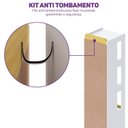 Ver imagem 5 de Estante 3 Nichos com Porta Petit Casatema MadeiraOriginals Branco/Mel