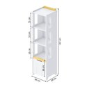Ver imagem 3 de Estante 3 Nichos com Porta Petit Casatema MadeiraOriginals Branco/Mel