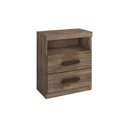 Mesa de Cabeceira Criado Compacto Quarto Cama Rústico - 2