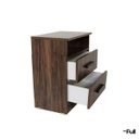 Ver imagem 7 de Mesa de Cabeceira Criado Compacto Quarto Cama Rústico