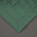 Ver imagem 4 de Kit Cobre Leito Colcha Bellini Solteiro Dupla Face Percal 300 Fios Textura Matelassê 2 Peças - Verde