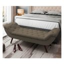 Ver imagem 2 de Recamier Divã Odessa P04 160 cm Suede - ADJ Decor - Marrom Claro TCA 945