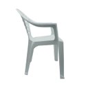 Ver imagem 6 de Cadeira Plástica Poltrona com Braços até 154kg Branca