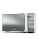 Ver imagem 2 de Forno de Micro-ondas Midea Liva Espelhado Branco 30L - 127V