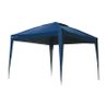 Tenda Gazebo Dobravel 3,00x3,00m Silver Coating Botafogo Azul - 2