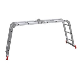 Escada 13x1 Articulada - 3x4 Aluminio - Botafogo - 4