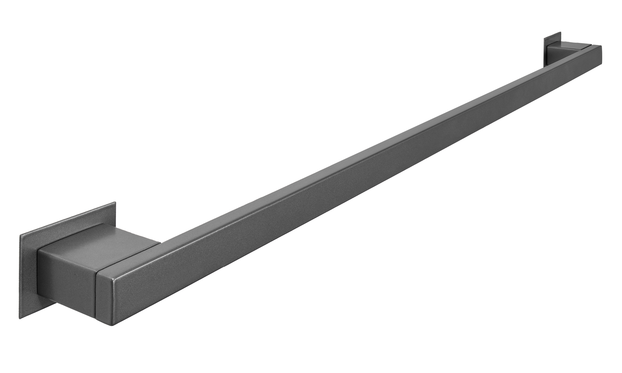 Toalheiro 100 cm Inox Grafite - Kromus RT0307-100G - 1
